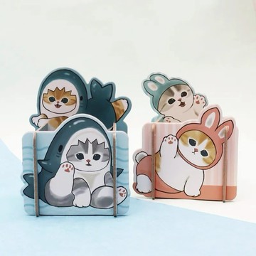 【貓福珊迪mofusand】置物盒 (2入組)【墊腳石】筆筒 生活收納