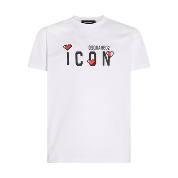 Dsquared2 - White Cotton Icon T-shirt