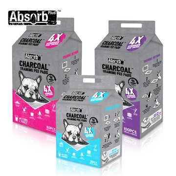 尿布墊 2入組【Absorb Plus】 狠消臭尿布 活性碳 3種尺寸