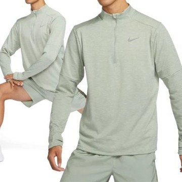 Nike TF RPL Element HZ 男款 綠色 運動 訓練 指套 休閒 上衣 長袖 FZ1150-370