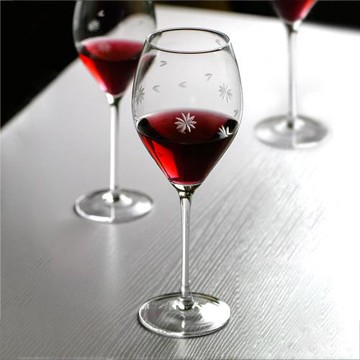 Chamvin 小眾紅酒杯葡萄酒杯香檳杯創意高腳杯櫻花硝子杯日式杯子