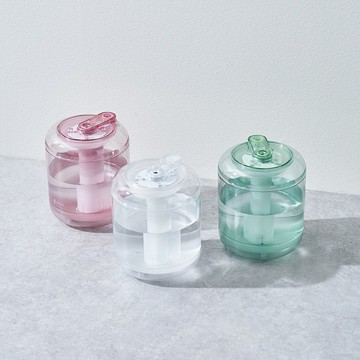 日本代購 Life on Products 充電式 透明 加濕器 LCAHF005 USB充電 7色LED燈 900ml