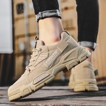 勞保鞋男款輕便久站不累腳男鞋秋冬男士工地干活防水防滑上班工作