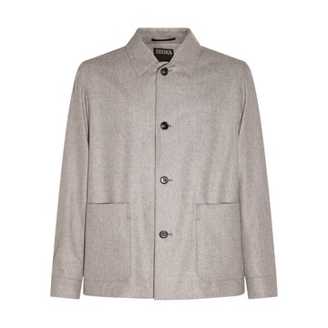 Zegna - Natural Wool Blazer
