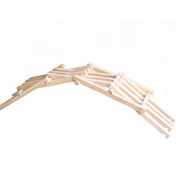 賽先生科學 原木虹橋積木-清明上河圖中的著名橋樑