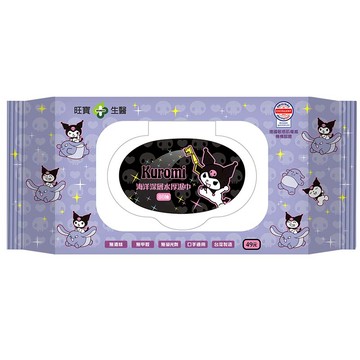 旺寶生醫海洋深層水厚濕巾80抽（加蓋）-飛天巴庫