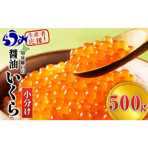 ふるさと納税 北海道 羅臼町 知床羅臼産 鮭いくら醤油漬 (500g) パック イクラ しょうゆ漬け サケ さけ しゃけ シャケ 海鮮丼 魚介 魚卵 北海道 生…