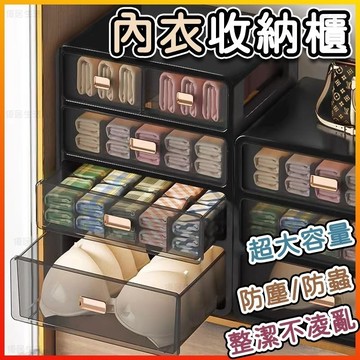內衣褲收納 襪子收納 內衣收納盒 衣櫥收納 內褲收納 內衣收納 內褲收納盒 襪子收納盒 抽屜收納櫃 衣櫃收納抽屜Y