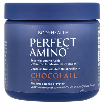BodyHealth, Perfect Amino™，巧克力，6.5 盎司（184.5 克）