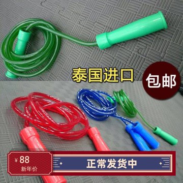 泰國twins跳繩泰拳成人男減重軸承專業健身燃脂加粗負重運動繩子
