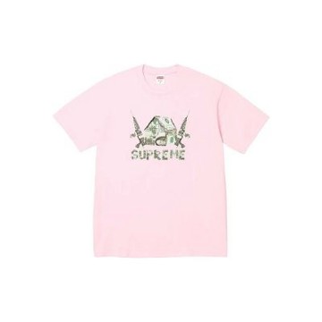 Supreme Origami Tee 摺紙鈔票 短袖 粉紅色 SS26T24-PK [台灣現貨]