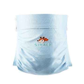 SIKAER 喜可褲 素色系列 機能環保布尿布 C06 寶寶藍 適用年齡0-3歲 單一尺寸適合5-15公斤  1件