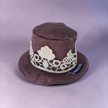 Sovereign (2-Imperial Mulberry Satin) | Pet Hat