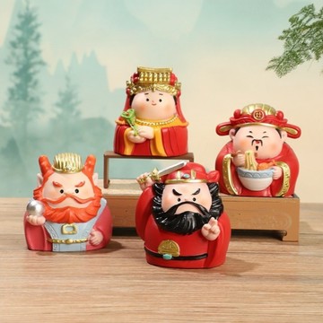 肥婆奶奶 福氣小神仙 拜拜福氣小神仙 玉皇大帝 媽祖公仔 公仔 財神爺公仔 桌面擺件 車用裝飾 居家裝飾 交換禮物