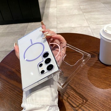 輕薄冰透 久用不易發黃 磁吸無線充 手機殼 適用 三星 Galaxy S25 Ultra S24 FE S24+ 保護殼