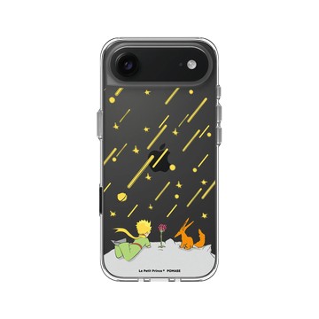iPhone Air Clear Case（相機按鈕） 透明 - Le Petit Prince 小王子 - 小王子與狐狸 - 流星雨之夜