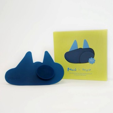 與你一起來作伴【Moek X Jesper】卡荔貓矽膠吸盤 兒童餐具 餐盤餐碗 矽膠吸盤 吃飯 副食品 點心 超強吸力 隨意搭配 吃飯不怕翻