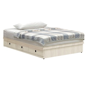 文創集 奧斯巴3.5尺單人三抽床底(不含床墊)-107x188x26cm免組