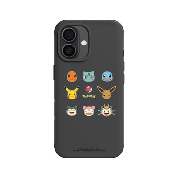 iPhone 16 SolidX 黑 - 寶可夢 Pokemon - Sticker-寶可夢們