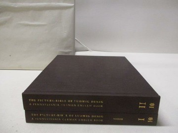 【書寶二手書T3／藝術_QMI】The Picture Bible of Ludwig Denig_2冊合售_附殼