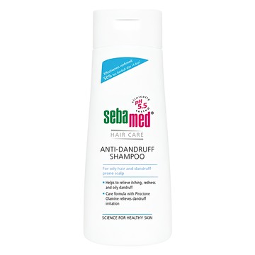 sebamed 施巴 油性抗屑洗髮乳  pH5.5  適合油性頭皮與頭皮屑困擾  400ml  1瓶