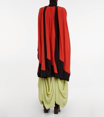 The Row Althea silk tunic top