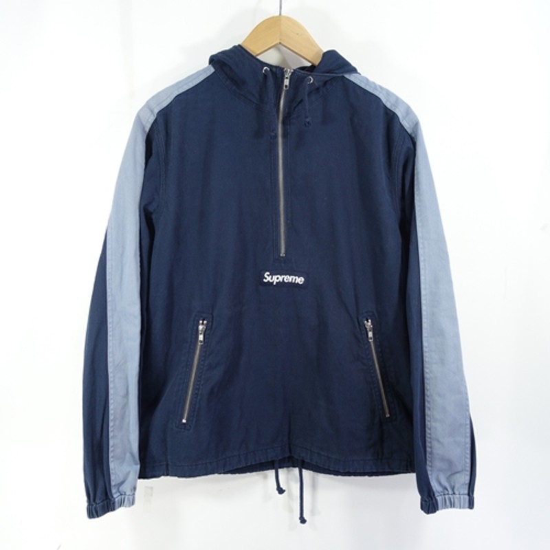 S□16SS□Supremeシュプリーム□Twill Anorak Jacket-