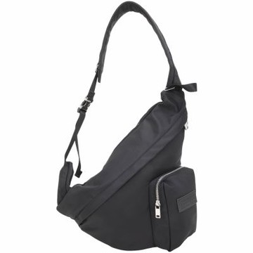 MM6 MAISON MARGIELA Japanese Sling 三角尼龍單肩/胸前包(黑色)