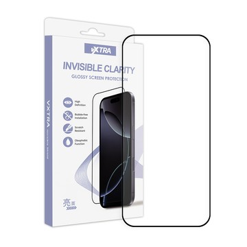 VXTRA 全膠貼合 iQOO 15R 滿版疏水疏油9H鋼化頂級玻璃貼 保護貼(黑)