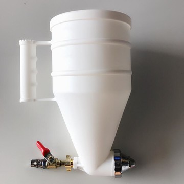 真石漆噴壺塗料噴槍矽藻泥噴槍外墻噴漆槍膩子彈塗工程塑料噴搶{鑫弘-工葉電器}可開發票