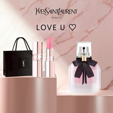 【YSL】【專屬刻字】七夕限定💗慾望巴黎髮香噴霧30ML｜享 迷你潤唇膏｜髮絲柔順光澤｜愛戀花果香調｜免費刻字｜送給女朋友｜生日禮物