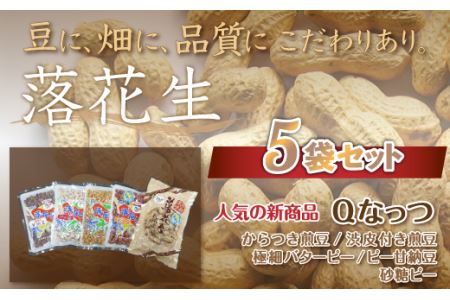 千葉県 大網白里市産 落花生5袋セット