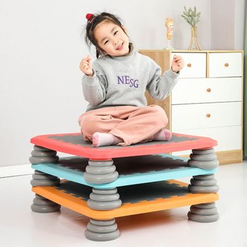 【AFAMIC 艾法】新款快速收納加厚超承重超靜音防滑彈跳床-單入(蹦床 健身床 跳跳床 室內蹦床 健身彈跳床)