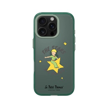 iPhone 16 Pro Clear 憂墨綠 - Le Petit Prince 小王子 - 星星是指引