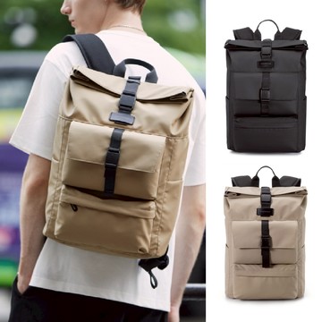 【KINGSONS】漫步輕旅捲蓋防水後背包