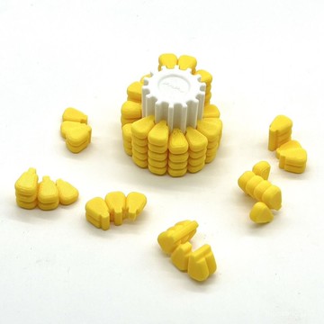 臺灣下殺價🔥3D打印逼真玉米立體智力拚圖解謎爆款鍛鍊腦力俄羅斯方塊拚圖新款 玉米拼圖 益智 智力開發 解密