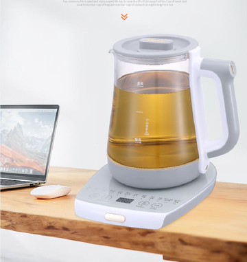 1.8L升美標養生壺110V伏家用煎壺辦公室煮茶器電燒水壺出口北美