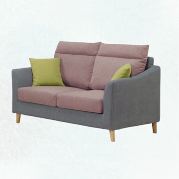 文創集 亞迪耐磨貓抓布二人座沙發椅-145x87x92cm免組