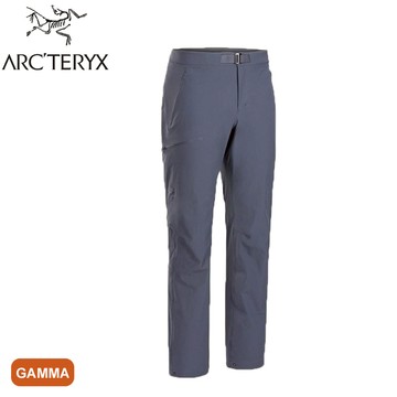 【ARC'TERYX 始祖鳥 男 Gamma 軟殼長褲《深雲層藍》】X000009305/休閒長褲/健行褲/登山褲