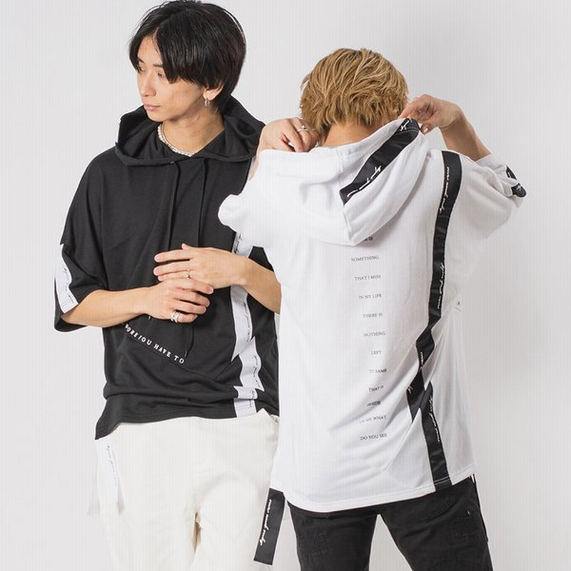 アシンメトリードルマンtパーカー メンズ ビッグシルエット オーバーサイズ ストリート系 韓国ファッション 韓国系 Re730 セブンサーティー 通販 Lineポイント最大0 5 Get Lineショッピング