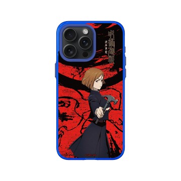 iPhone 15 Pro Max Clear 激光藍 - Jujutsu Kaisen 咒術迴戰 S2 - 澀谷事變戰鬥系列-釘崎野薔薇