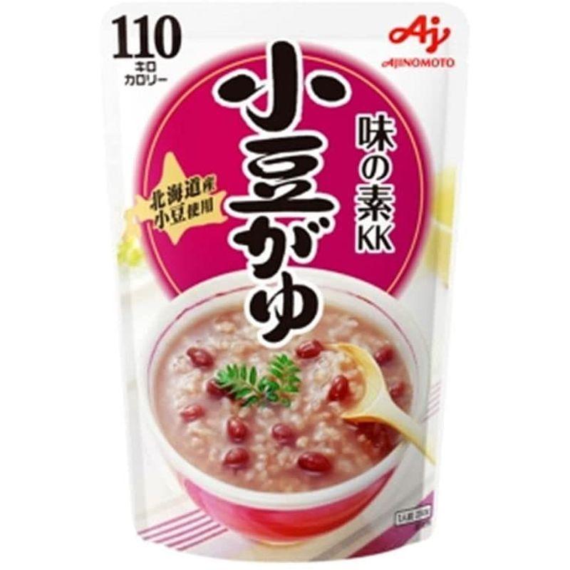 味の素KK おかゆ 白がゆ250g、玉子がゆ250g、小豆がゆ250g、梅がゆ250g、紅鮭がゆ250g 5種アソート 各1個セット