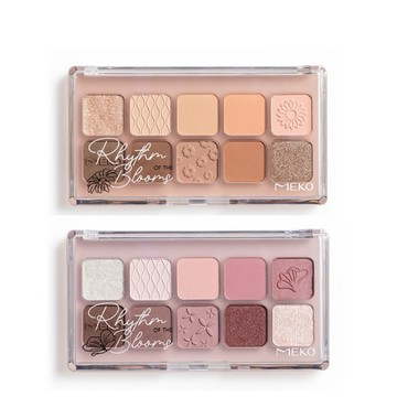 MEKO 風格美妝x游絲棋大師聯名共同開發／韻幻鏡十色眼彩盤／彩妝眼影／新品上市