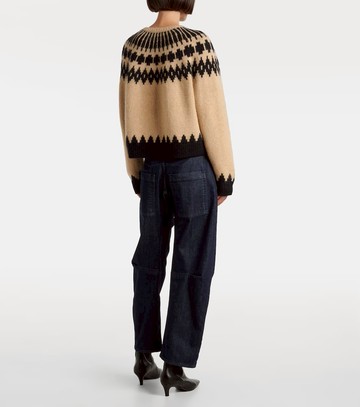 Nili Lotan Alena alpaca and wool-blend sweater