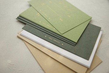 【 禮金謝卡 / 燙金 】加州暖陽