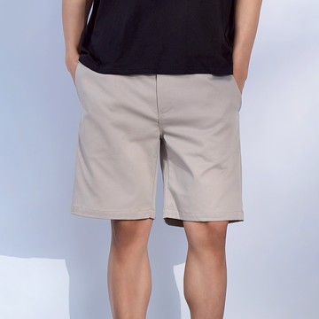 CACO-鬆緊腰頭畫家短褲(三色)-男【J1NA024】