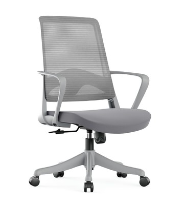 【尚品傢俱】※自運價※ Q-CM-1672-2 德魯網椅(低背)(灰色)(布)