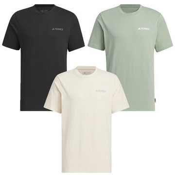 Adidas 短袖上衣 男裝 抗臭 純棉 黑/綠/米白【運動世界】IS0282/IS0283/IS0287