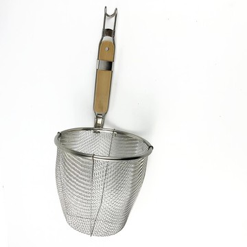 加厚不銹鋼過濾勺撈勺麻辣燙漏勺撈面漏勺燙粉漏勺火鍋涮肉燙菜筐