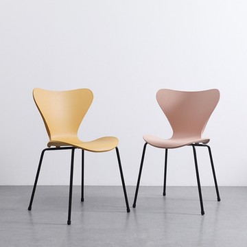 HappyLife 輕奢淡雅靠背餐椅 多色 50×55×81cm Y11467